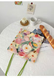 Load image into Gallery viewer, Bufan Liangpin/Korean small fresh romantic flower shoulder bag female artistic French small floral lazy style bag
