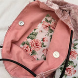 Load image into Gallery viewer, Pearlescent niche design canvas bag, large-capacity commuting bag, girl lace portable shoulder bag