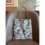 Load image into Gallery viewer, Retro new Chinese style dragon flower canvas bag high-end national style large-capacity tote shopping bag, one-shoulder underarm bag