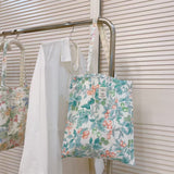 Load image into Gallery viewer, Spring and summer new floral cotton bag, single-shoulder women&#39;s cloth bag, artistic fresh and all-matching, large capacity