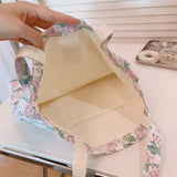 Load image into Gallery viewer, Spring and summer new floral cotton bag, single-shoulder women&#39;s cloth bag, artistic fresh and all-matching, large capacity